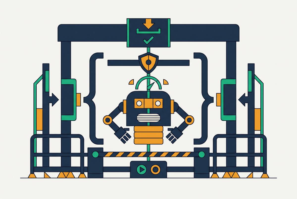 Cover illustration for “Model Risk Management for AI Agents Under SR 11-7”