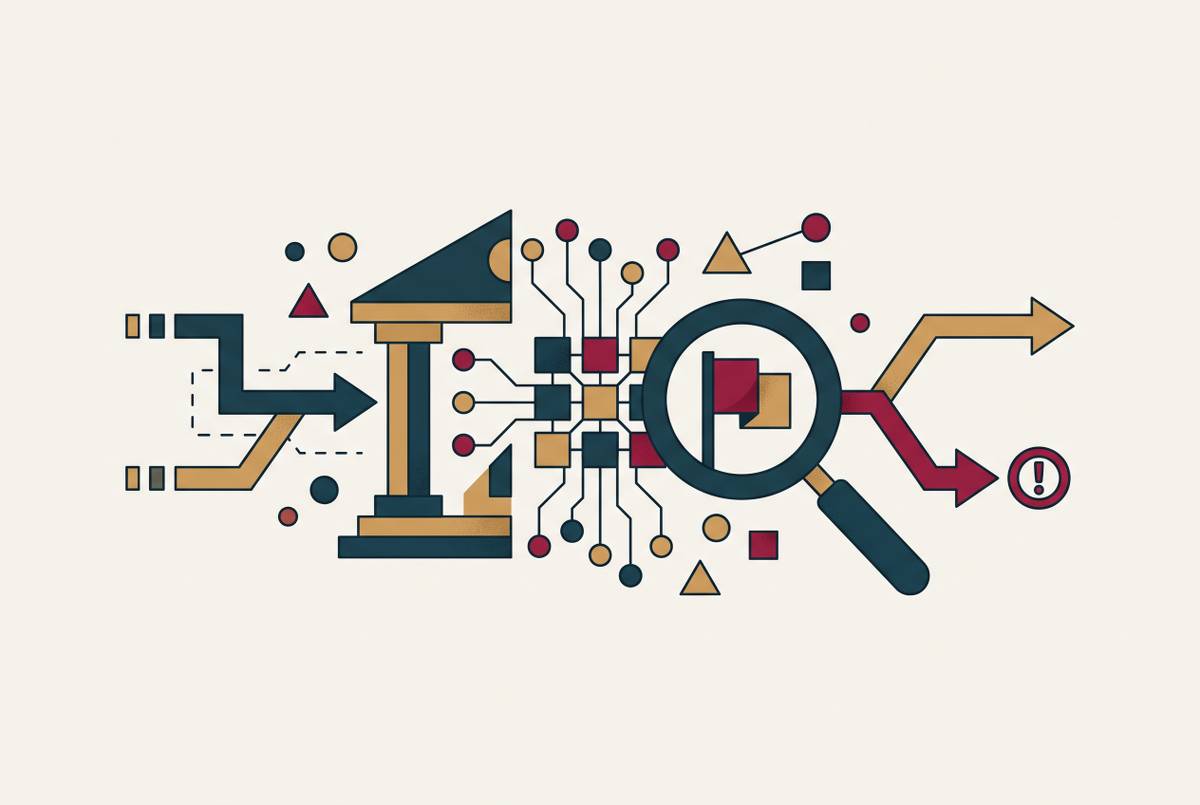 Cover illustration for “Bank Secrecy Act Suspicious Activity Reporting Obligations for AI-Initiated Transactions”