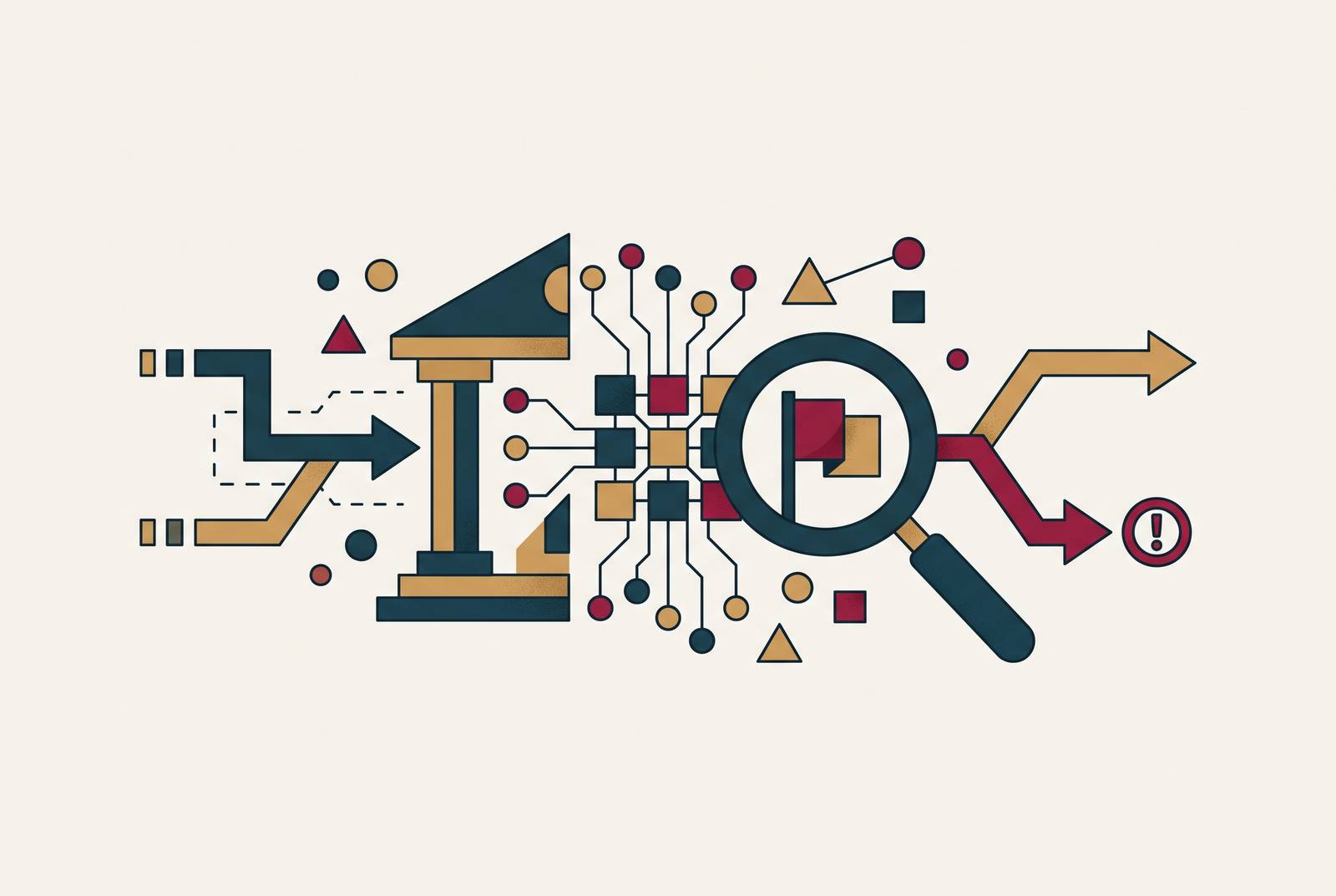 Cover illustration for “Bank Secrecy Act Suspicious Activity Reporting Obligations for AI-Initiated Transactions”