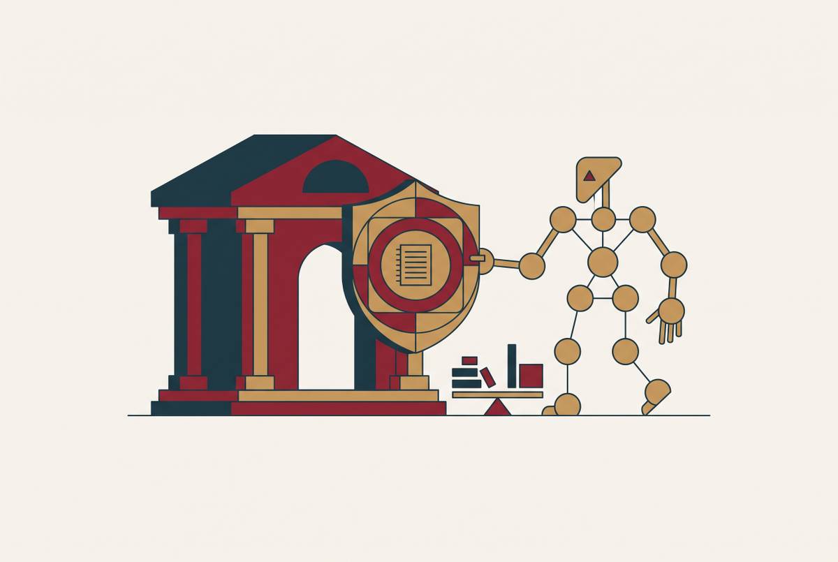 Cover illustration for “Operational Risk Capital Implications of Agentic AI in Basel III Frameworks”