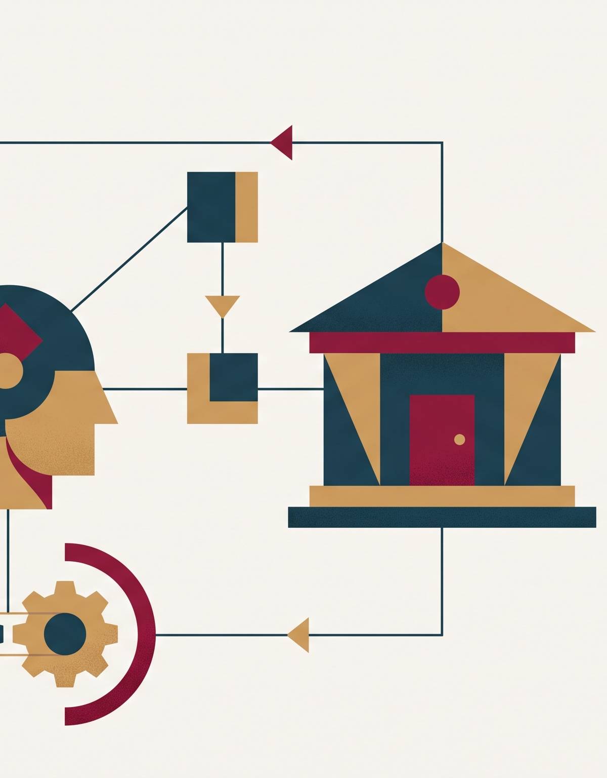 Cover illustration for “NIST AI RMF Applied to Agentic Banking Deployments”