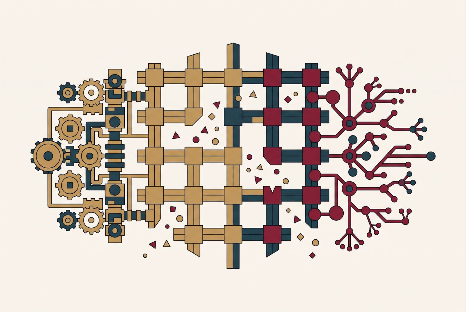 Cover illustration for “Control Framework Gaps When Banks Migrate From RPA to Agentic AI Systems”
