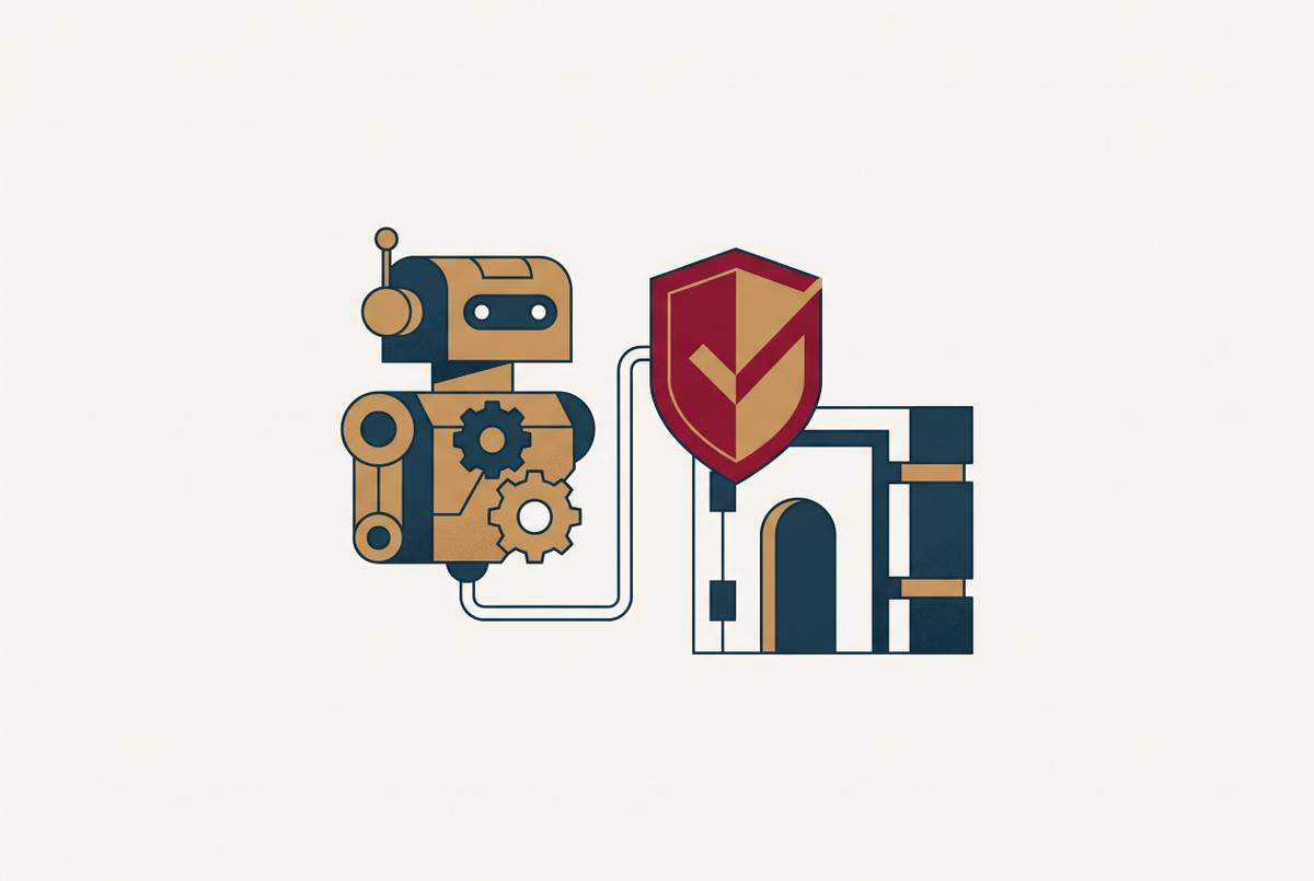 Cover illustration for “Third-Party Risk Management for AI Vendors Executing Banking Transactions”