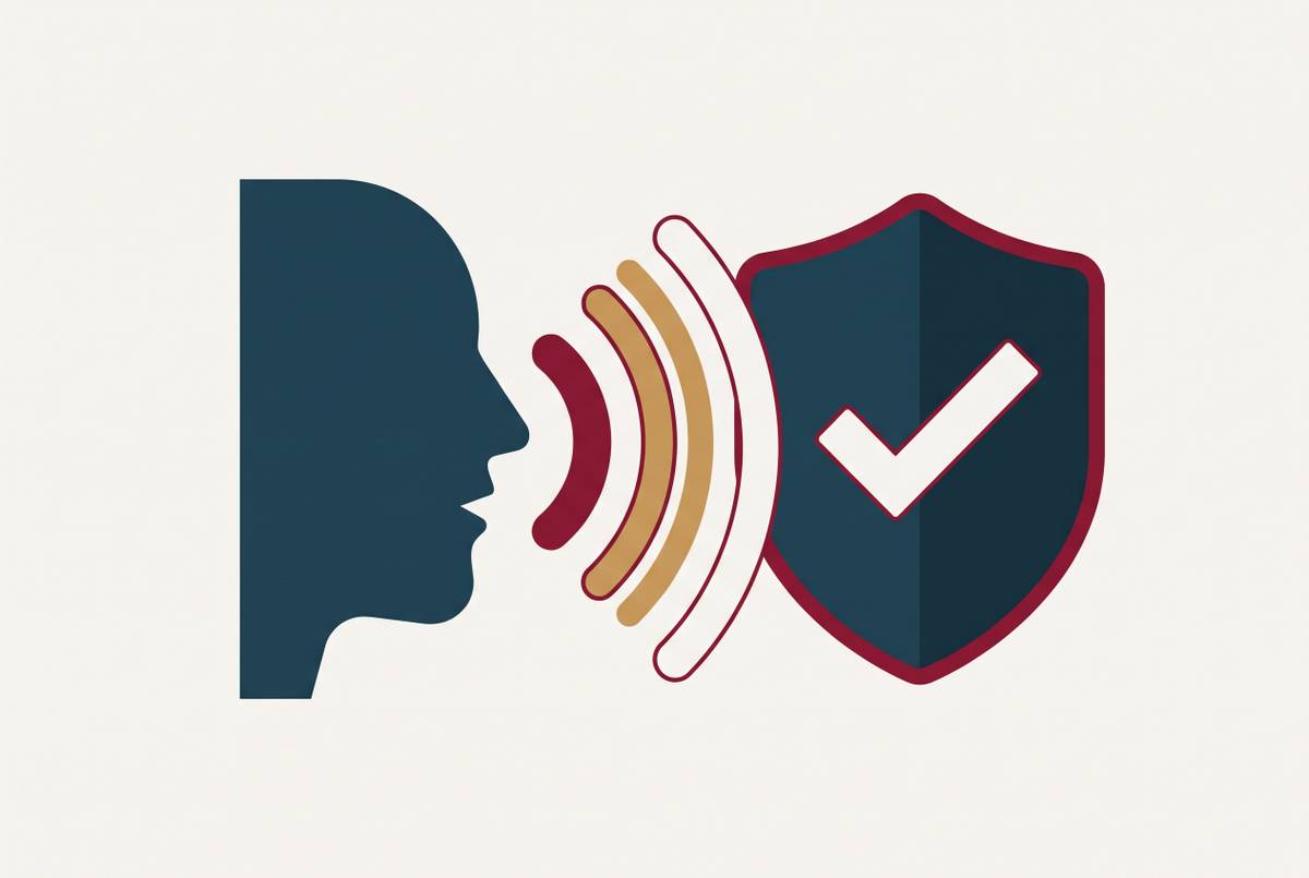 Cover illustration for “Voice Authentication Standards for Banking Transactions”