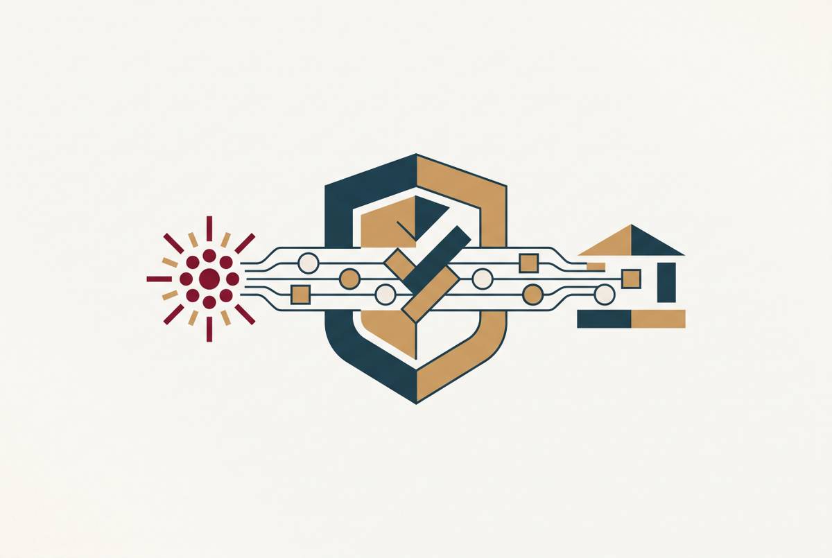 Cover illustration for “SWIFT Controls Framework Application to AI-Initiated Correspondent Transactions”