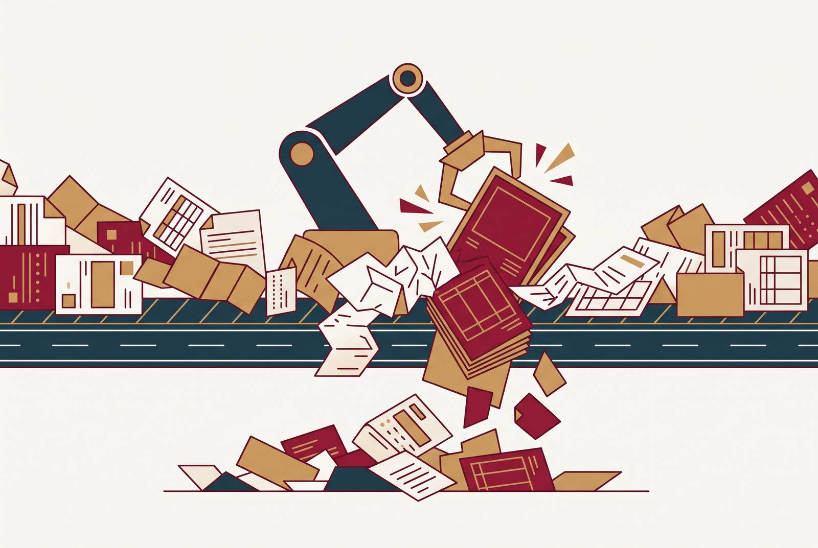 Cover illustration for “RPA Limitations in Bank Back-Office Operations”