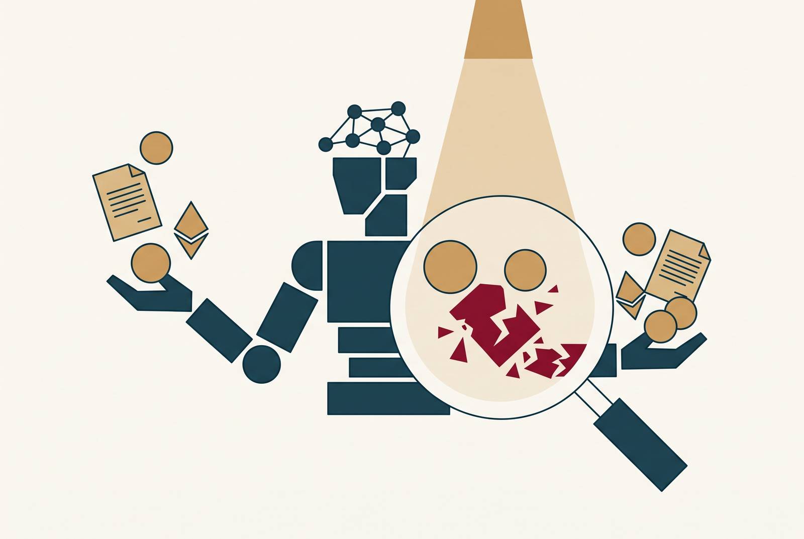 Cover illustration for “Unfair Deceptive Abusive Acts Practices Exposure for AI Transaction Agents”