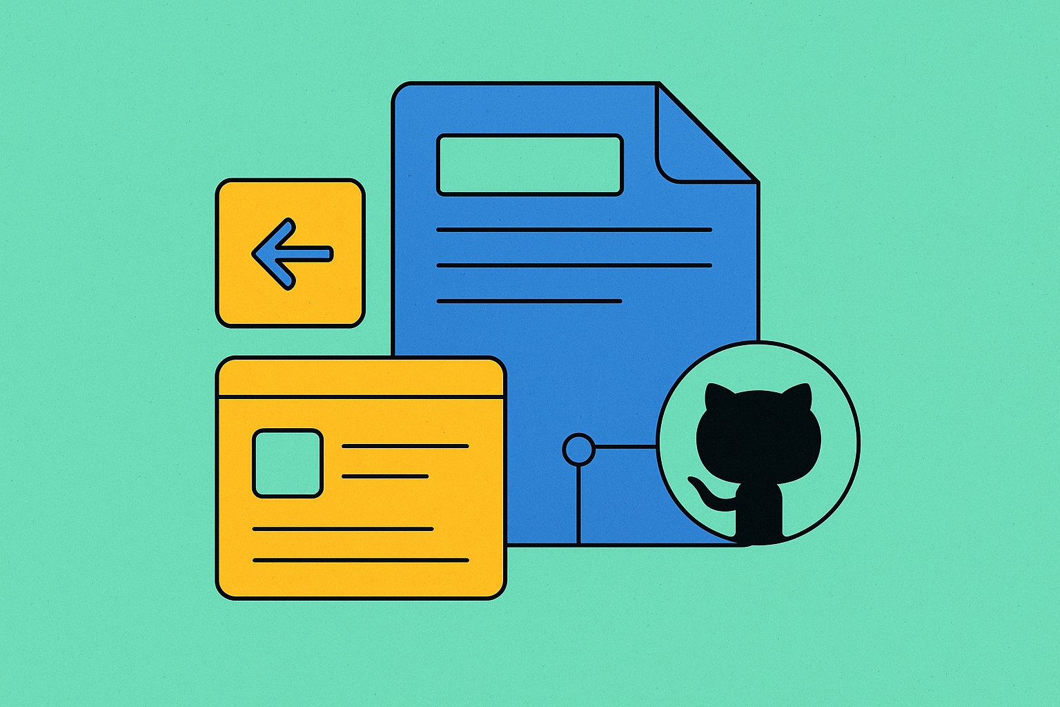 Cover illustration for “Documentation tools with native GitHub workflow integration for software teams”