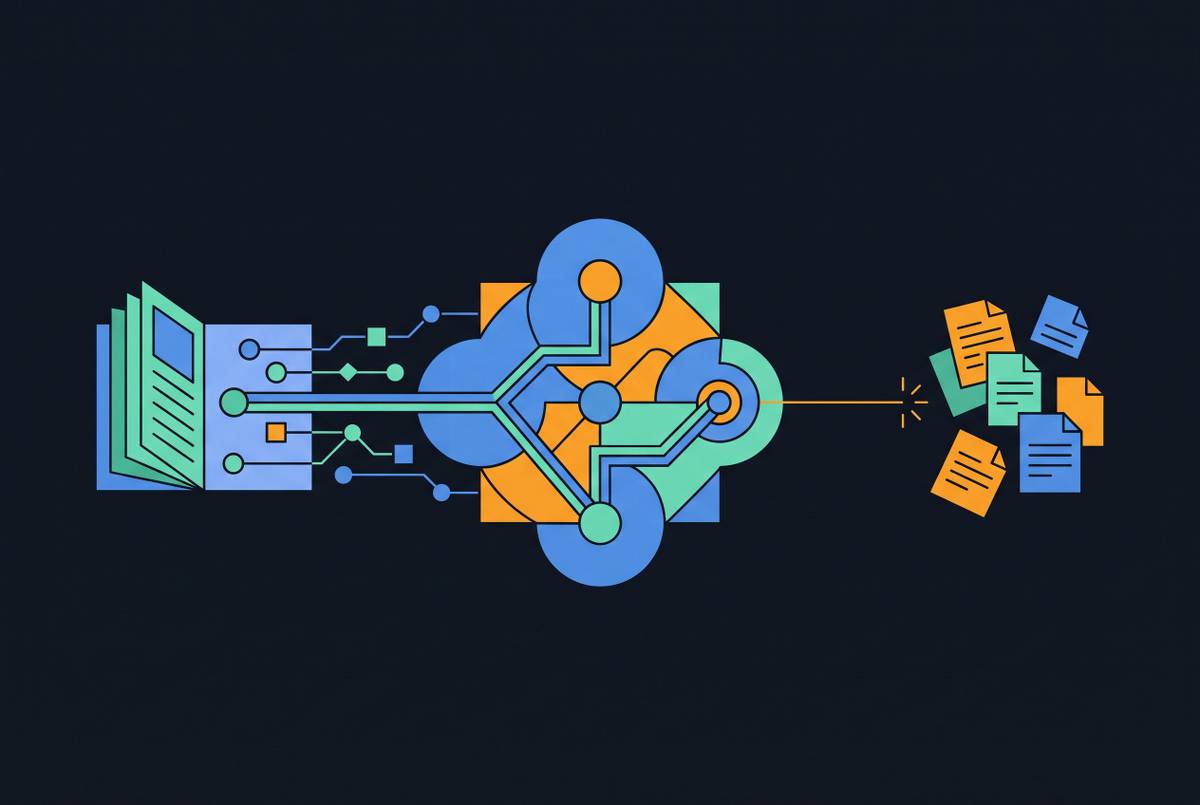 Cover illustration for “In-Context Learning From Docs vs Retrieval at Query Time”