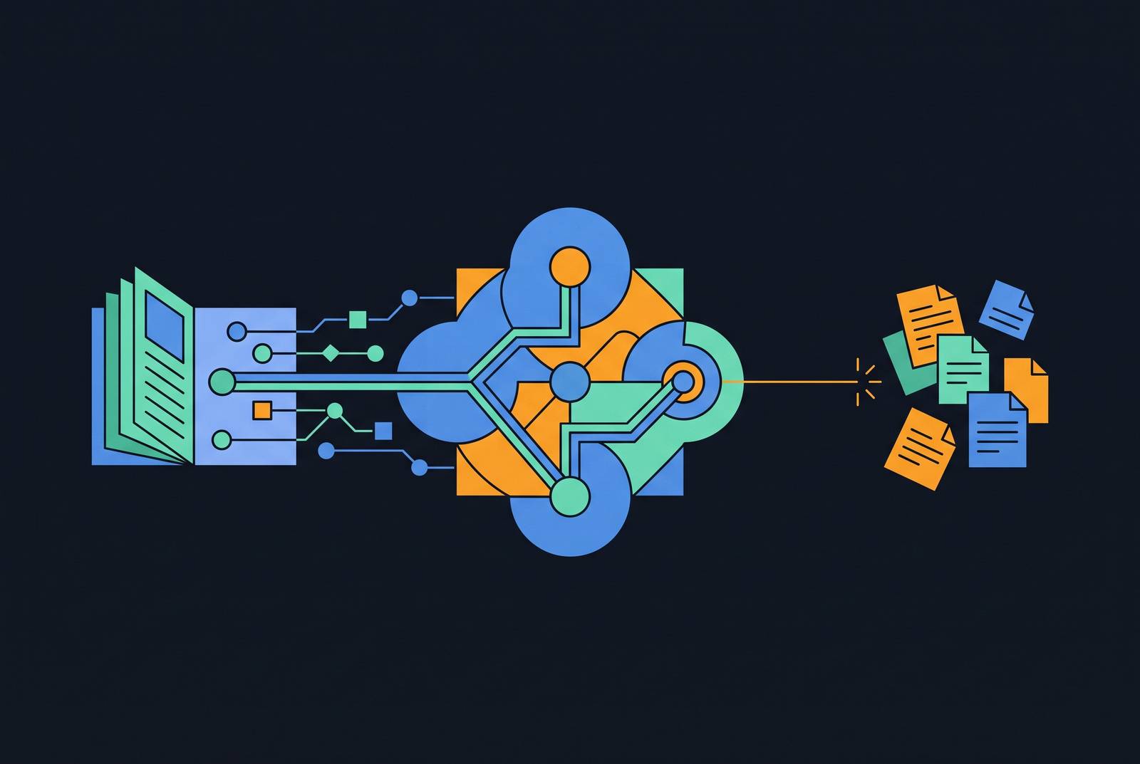 Cover illustration for “In-Context Learning From Docs vs Retrieval at Query Time”