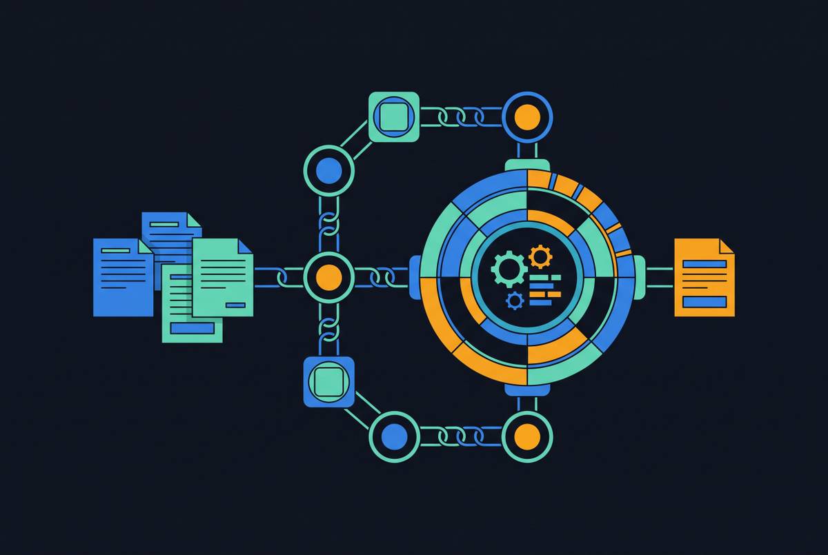 Cover illustration for “Building a RAG Pipeline Over Documentation with LangChain”