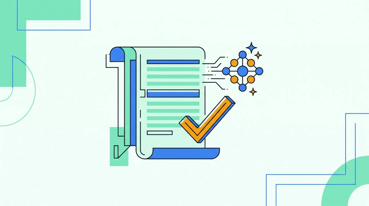 Cover illustration for “AI-Assisted Technical Writing Without Accuracy Loss”