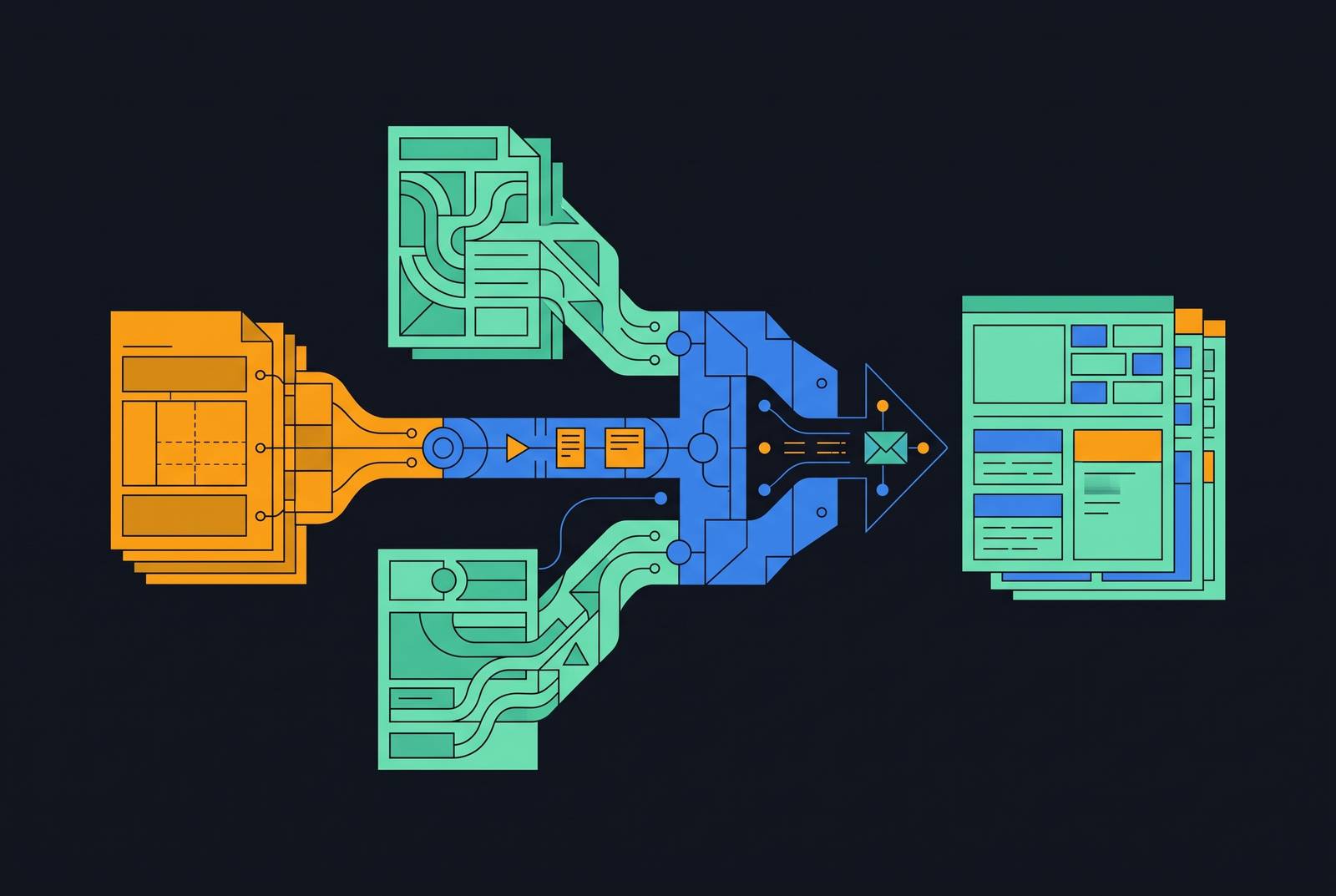 Cover illustration for “Developer portal tools that auto-generate API references from OpenAPI and AsyncAPI specs”