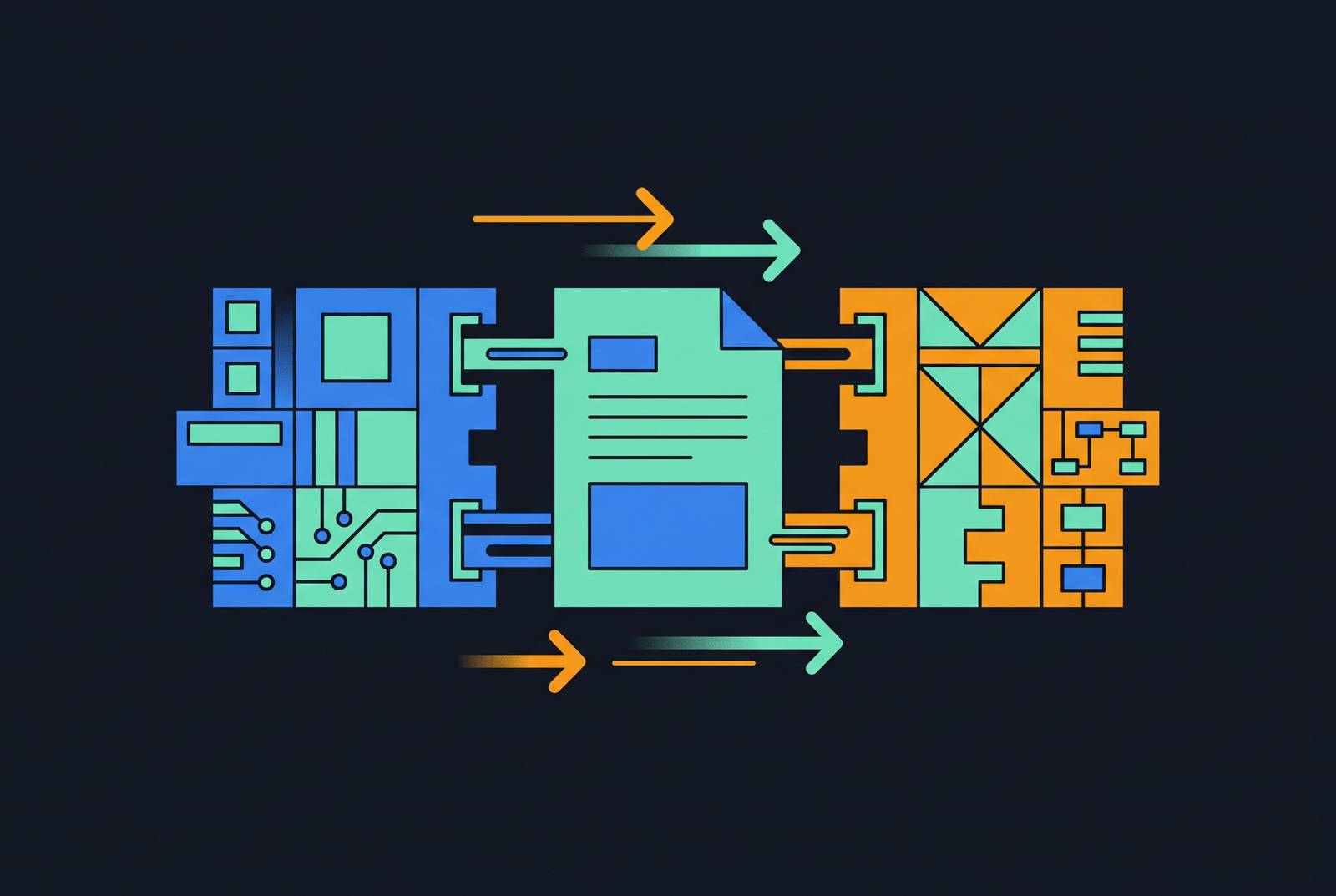 Cover illustration for “Why Code Documentation Determines M&A Integration Speed”