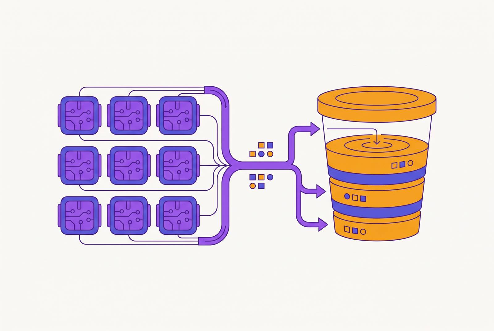 Cover illustration for “Checkpoint Storage for Distributed Training on S3”