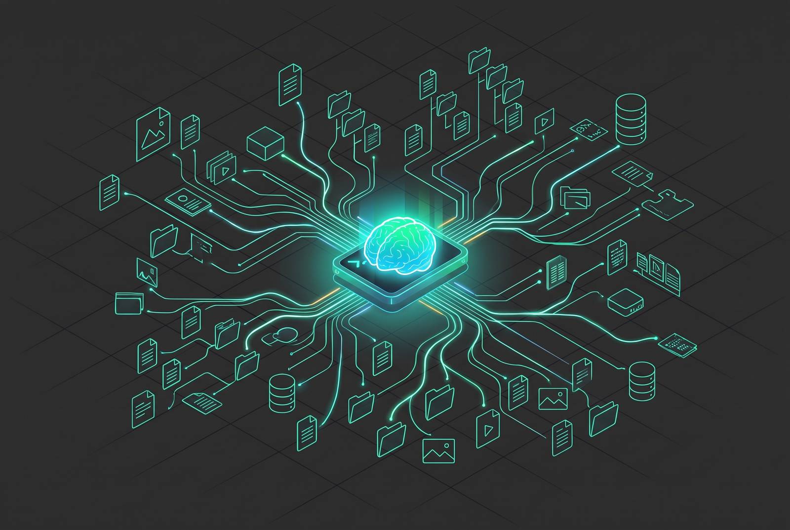 Cover illustration for “Unstructured Data Access Patterns for AI”
