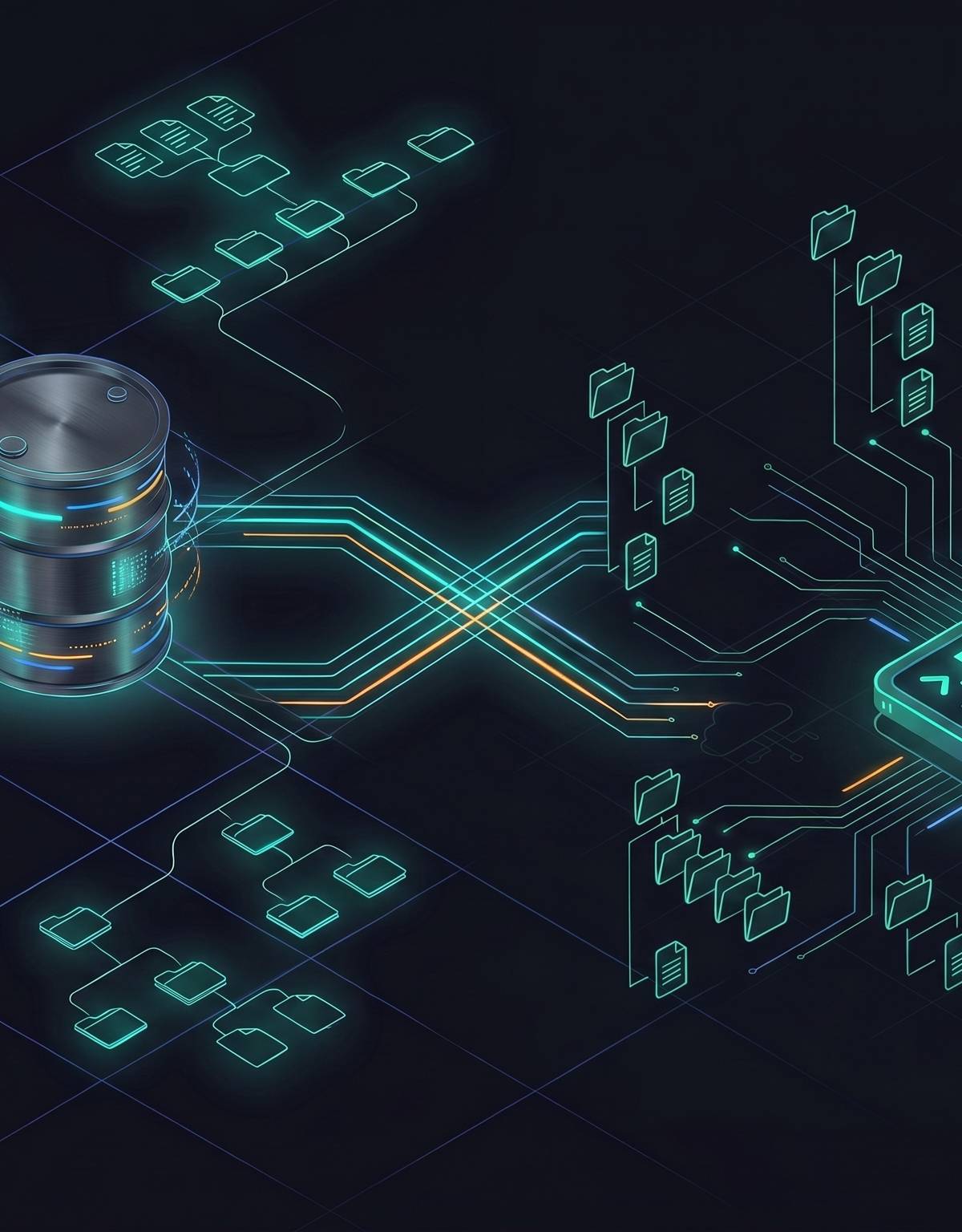 Cover illustration for “Storage in AWS versus GCP”