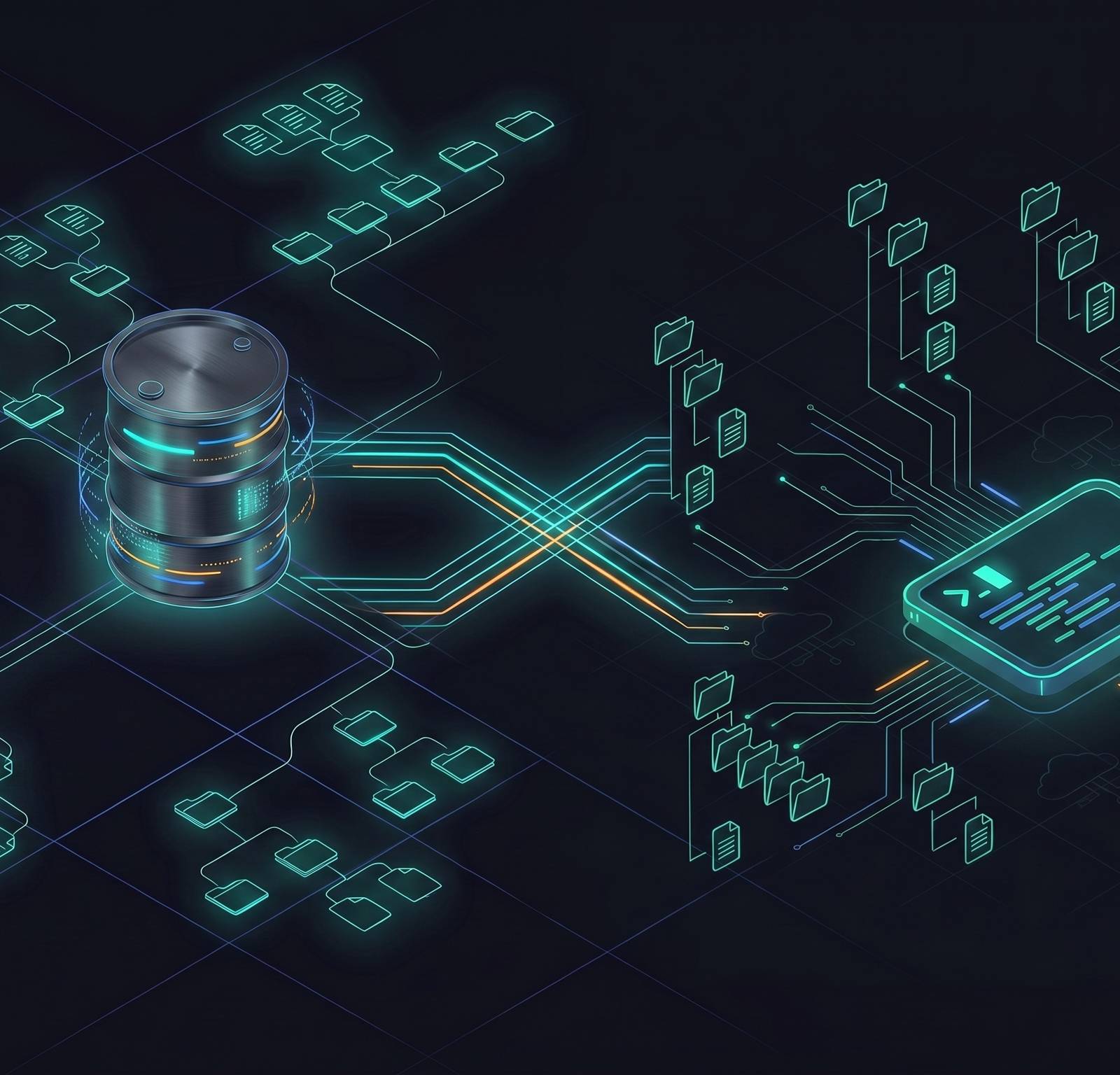 Cover illustration for “Storage in AWS versus GCP”