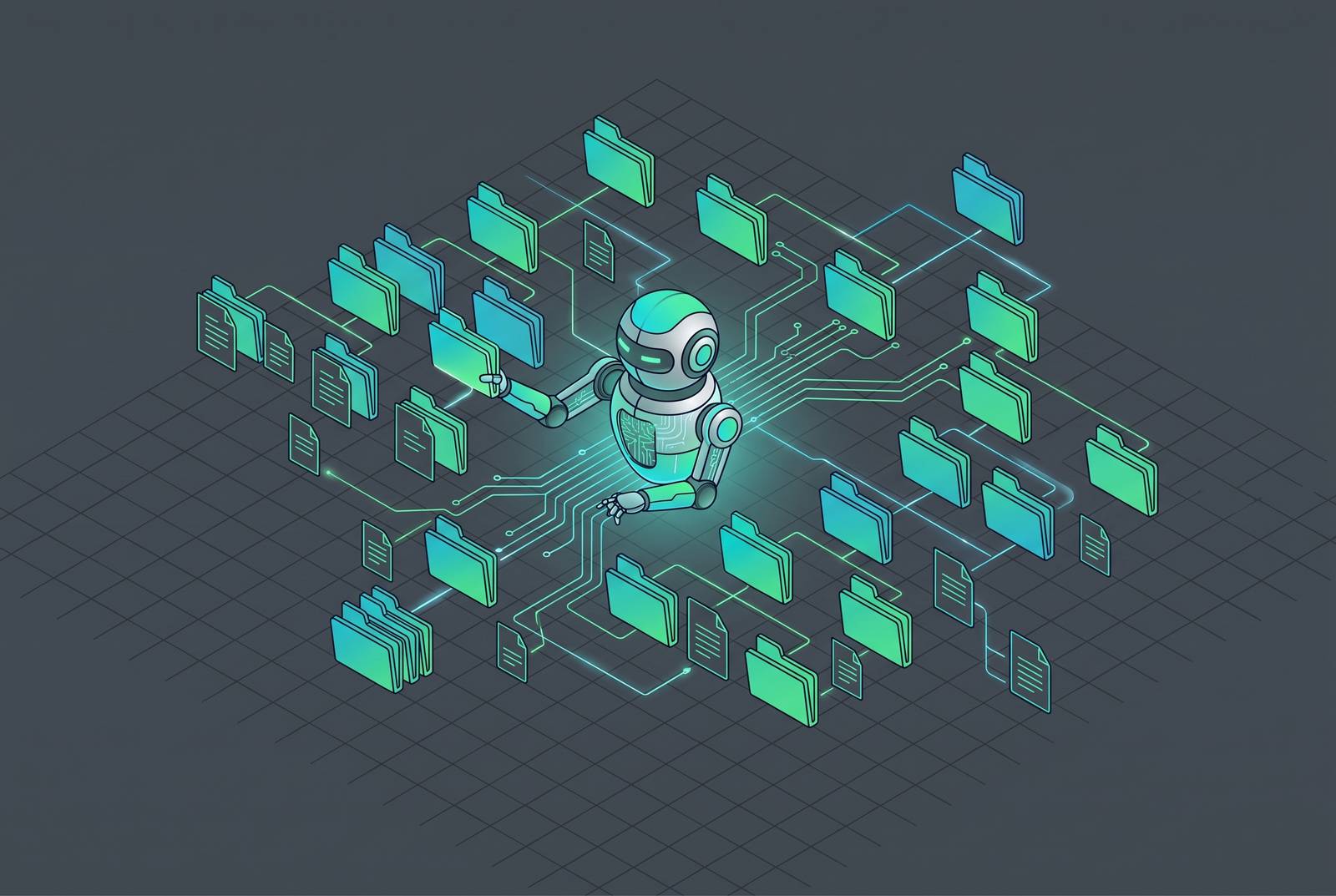 Cover illustration for “POSIX Filesystem Semantics for AI Agents”