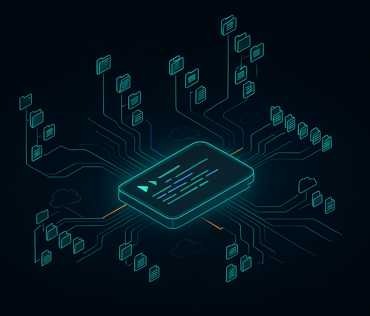 Cover illustration for “S3 Data Lake Architecture for AI Feature Pipelines”