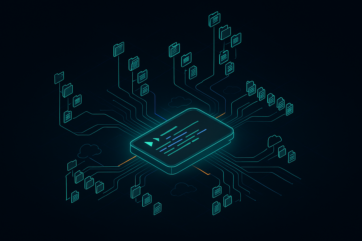 Cover illustration for “S3 Data Lake Architecture for AI Feature Pipelines”