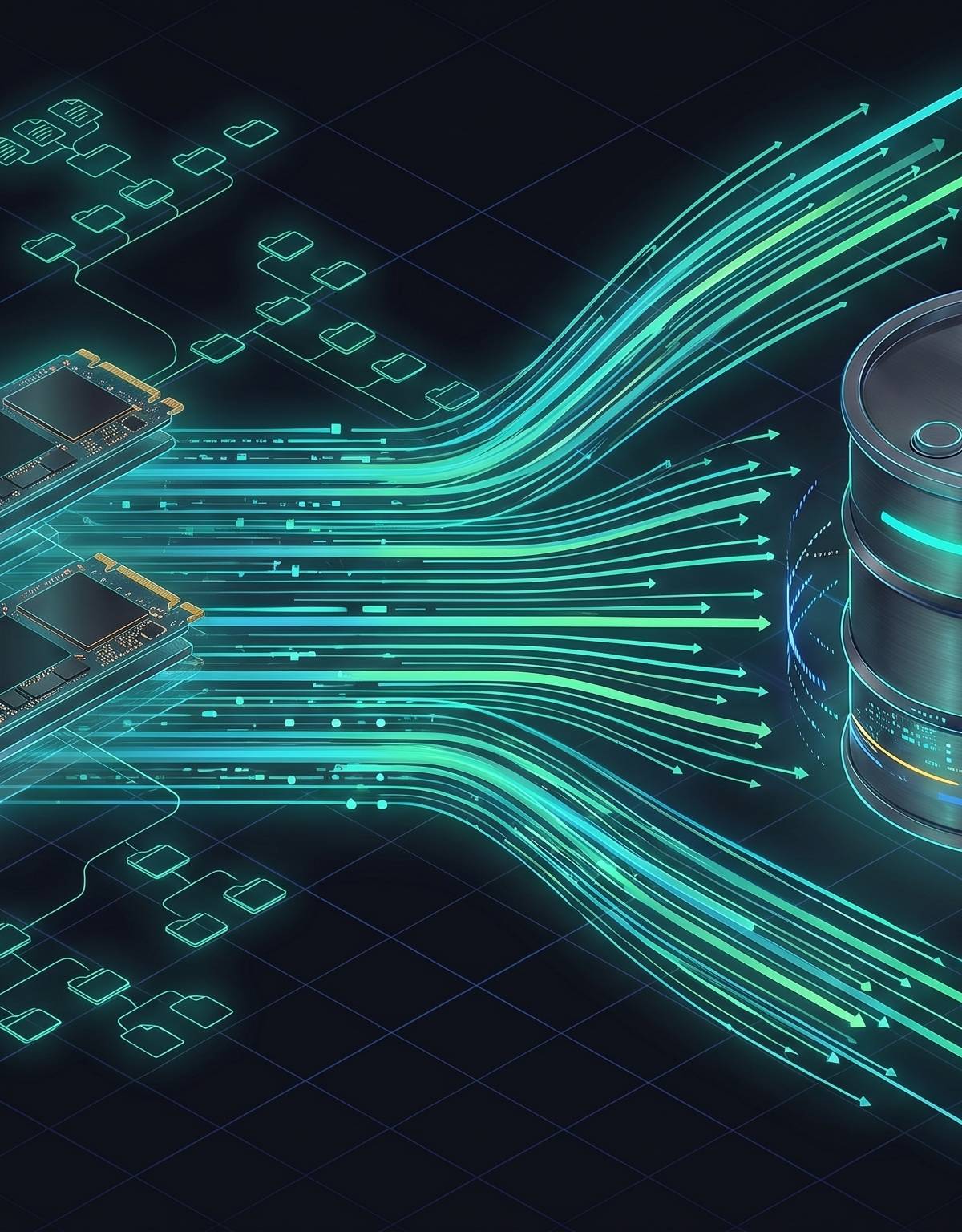 Cover illustration for “Lustre vs S3 for High-Throughput Workloads”