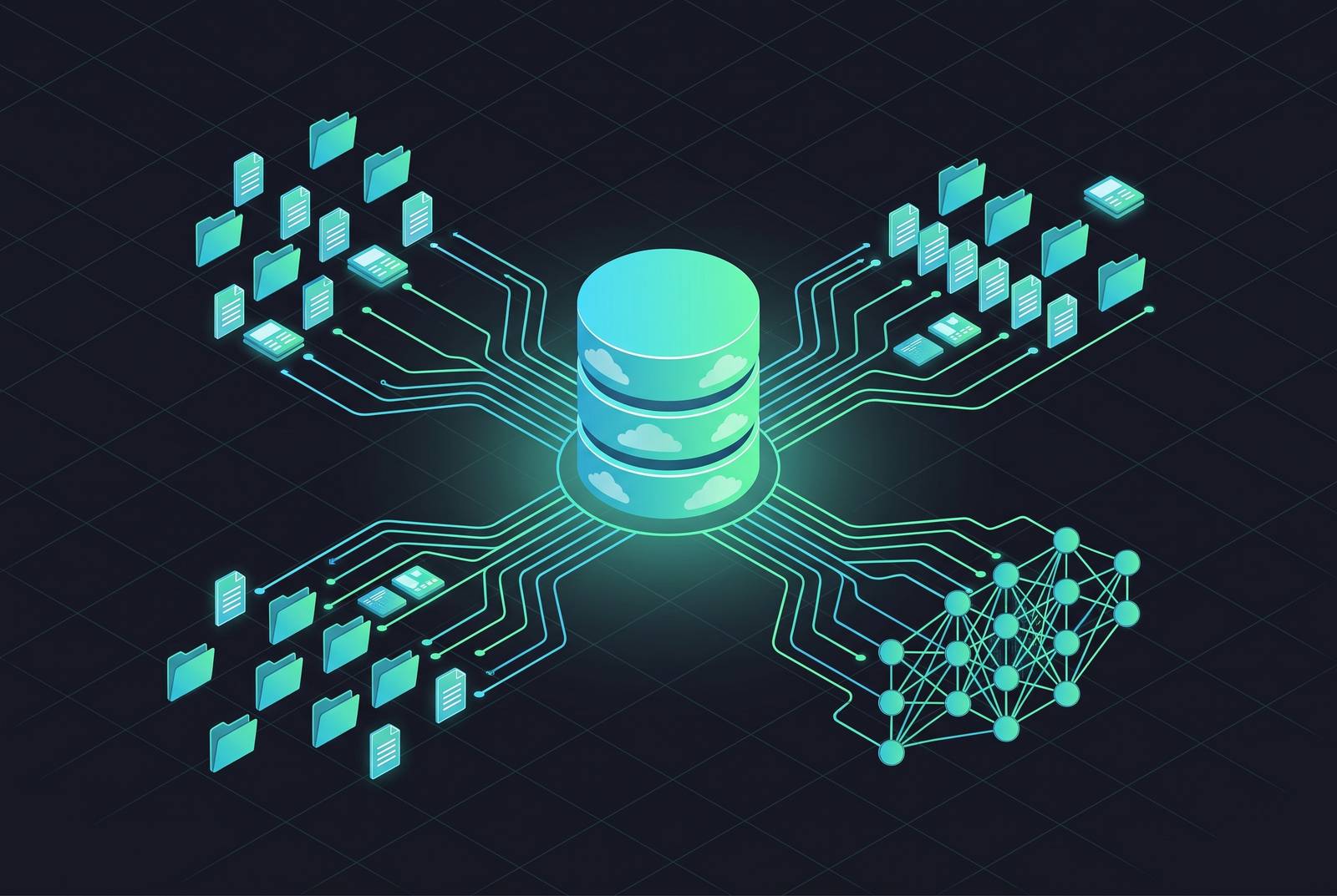 Cover illustration for “S3 Data Lake Architecture for AI Feature Pipelines”
