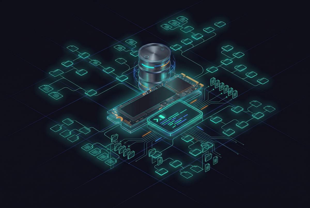 Cover illustration for “Hybrid Cloud Storage Architecture Patterns”