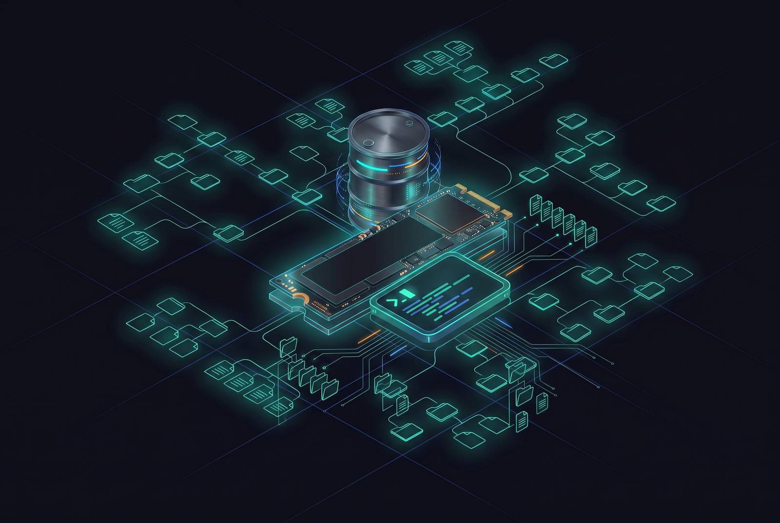 Cover illustration for “Hybrid Cloud Storage Architecture Patterns”