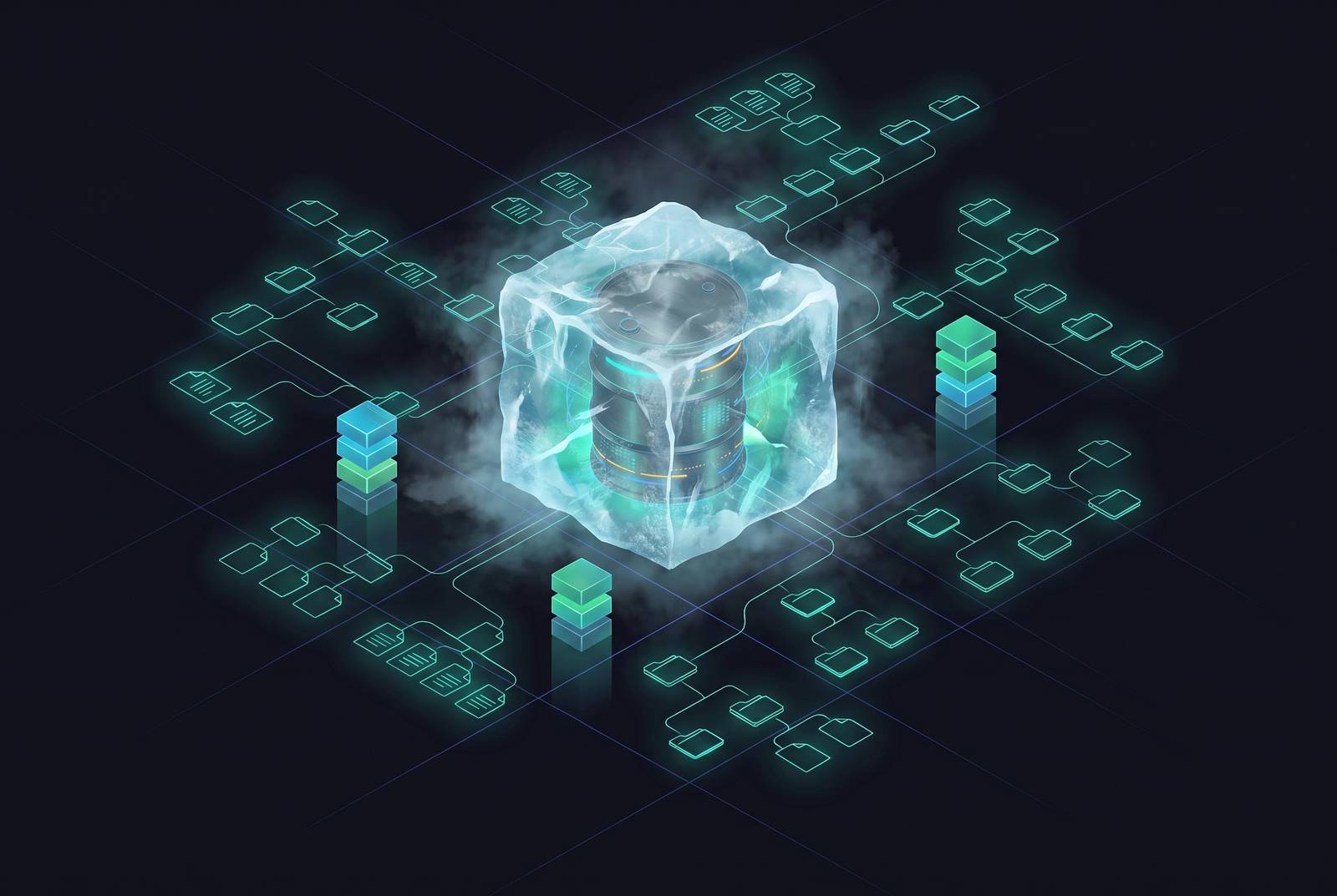 Cover illustration for “AWS Glacier Pricing and Cold Archive Cost Modeling”