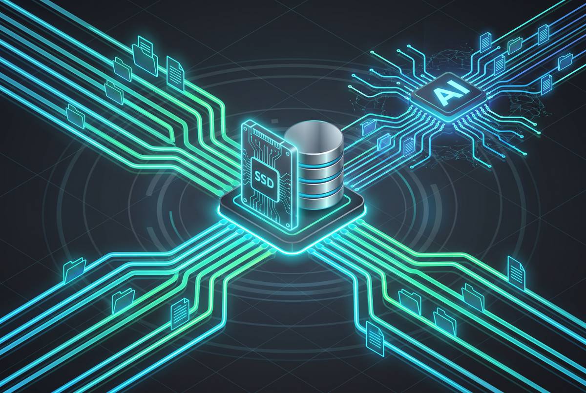 Cover illustration for “High-performance object storage providers for AI data pipelines”