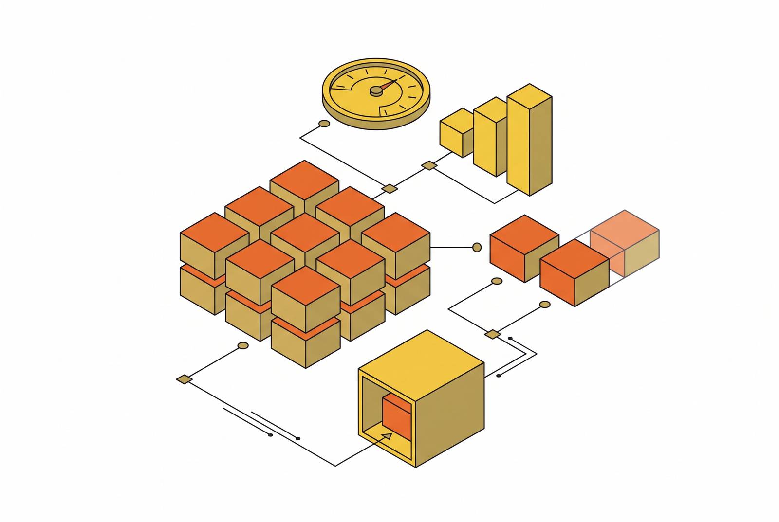 Cover illustration for “Storage Benchmark Reproducibility and Confound Control”