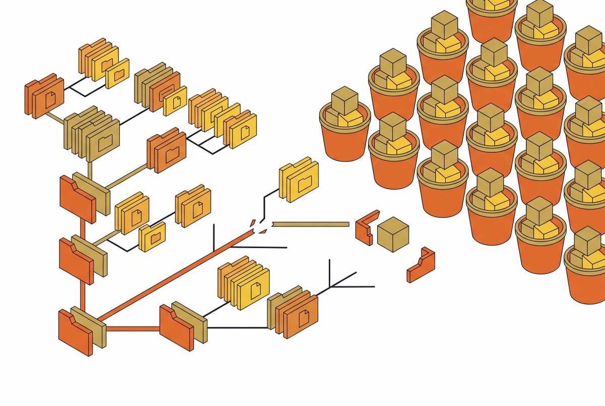 Cover illustration for “POSIX Compliance Gaps in S3-Compatible Object Storage”
