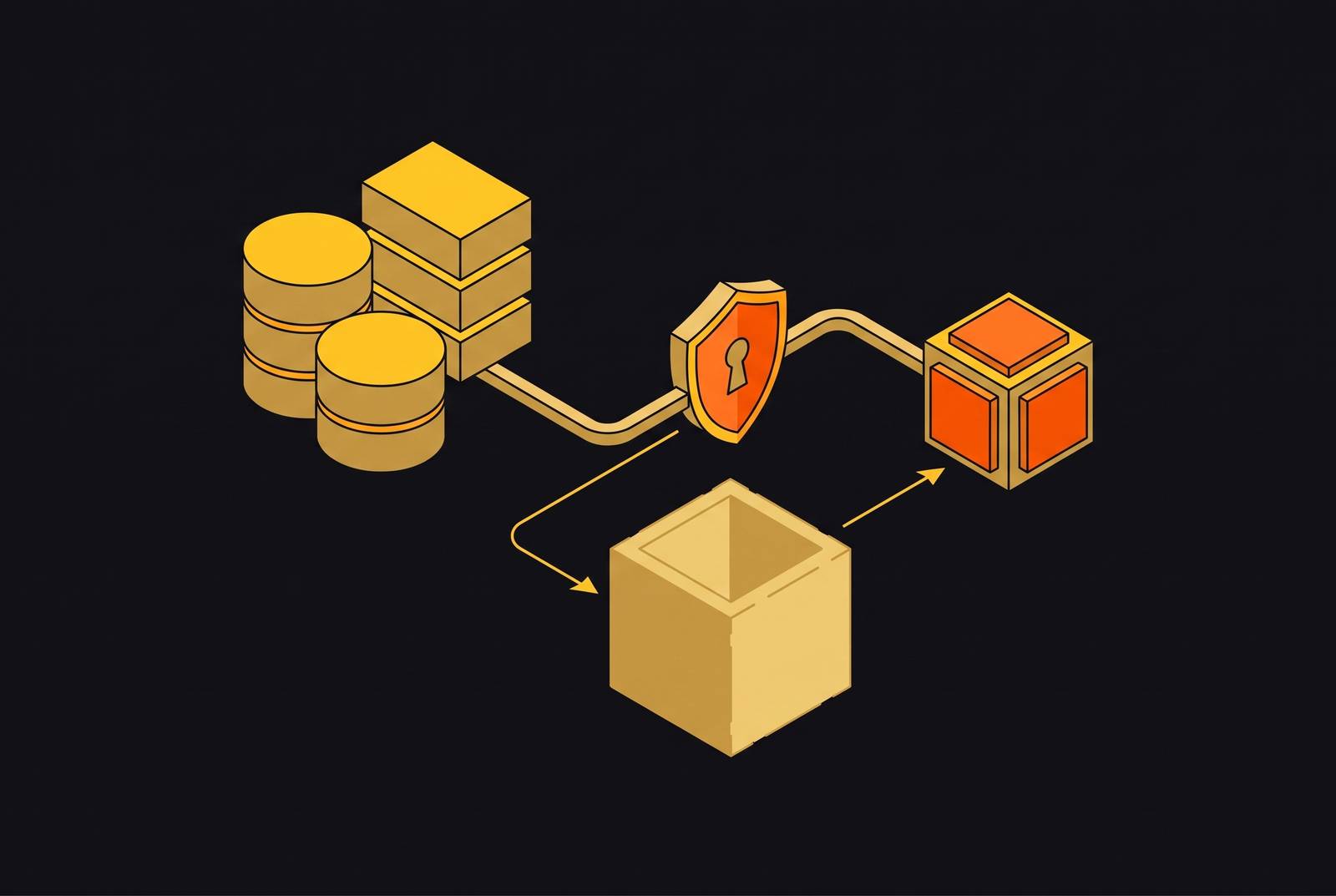 Cover illustration for “Securing Agent Data Access Without Bespoke Authorization Middleware”