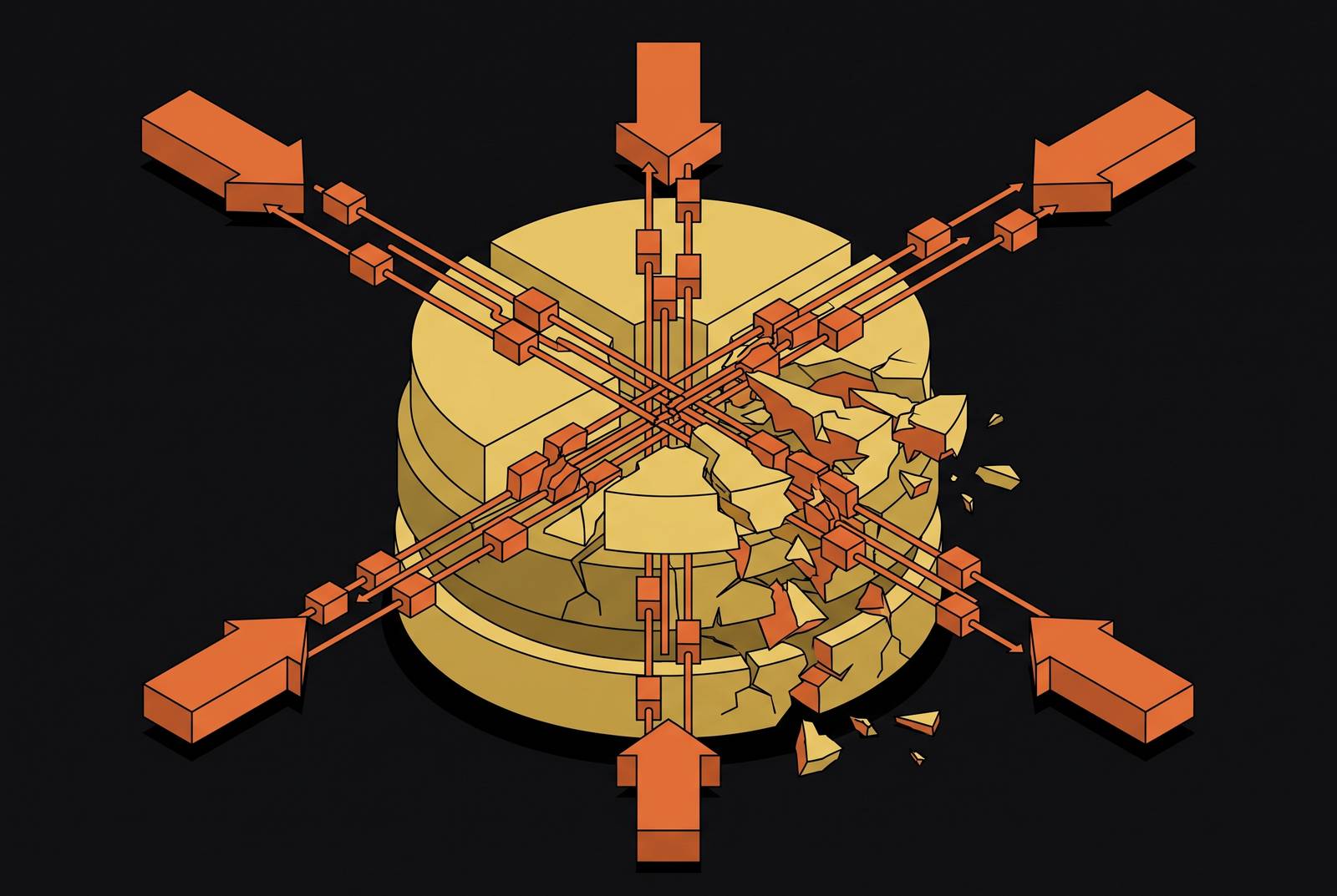 Cover illustration for “Data Corruption From Concurrent Uncoordinated Writes on Shared Filesystems”