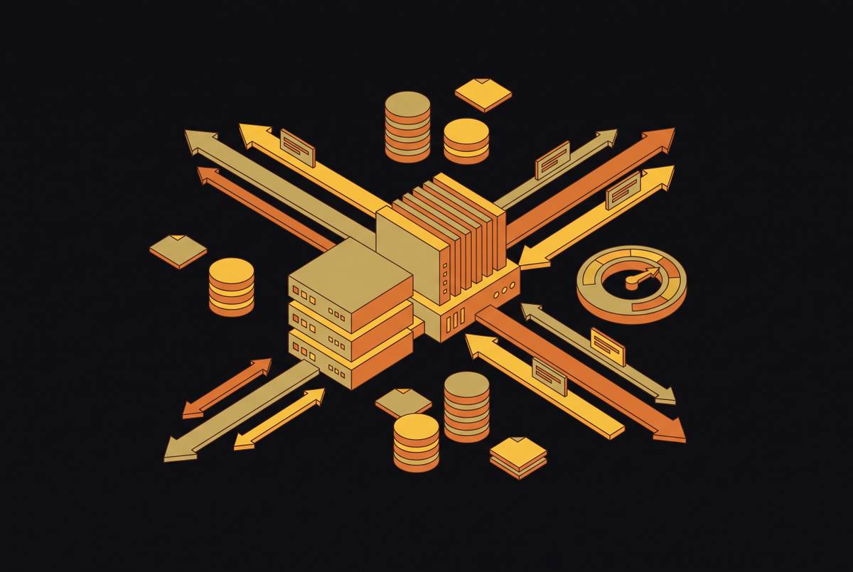 Cover illustration for “Fio Workload Profiles for AI Agent Filesystem Benchmarking”