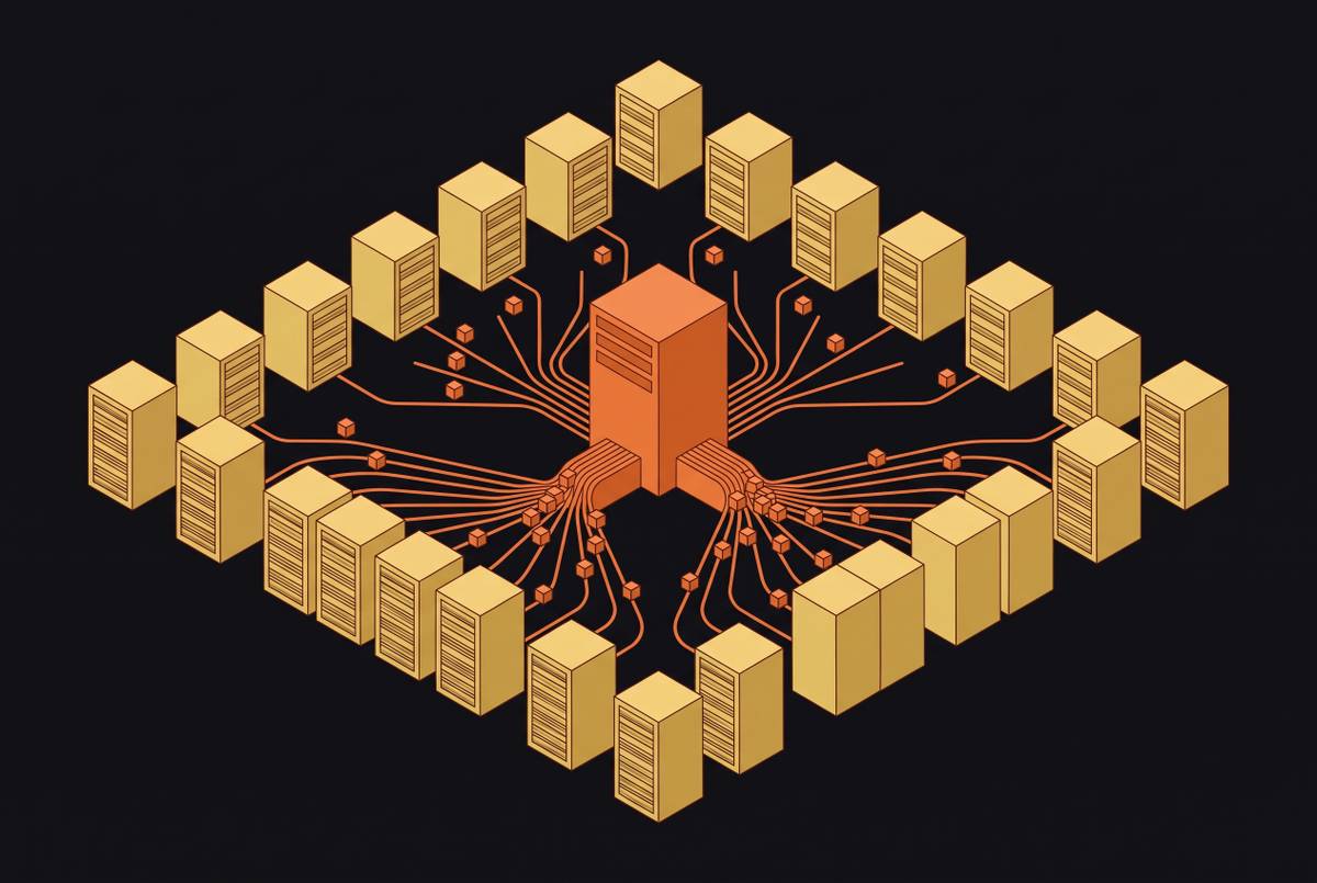 Cover illustration for “Metadata Server Bottlenecks in Distributed Filesystems at Scale”