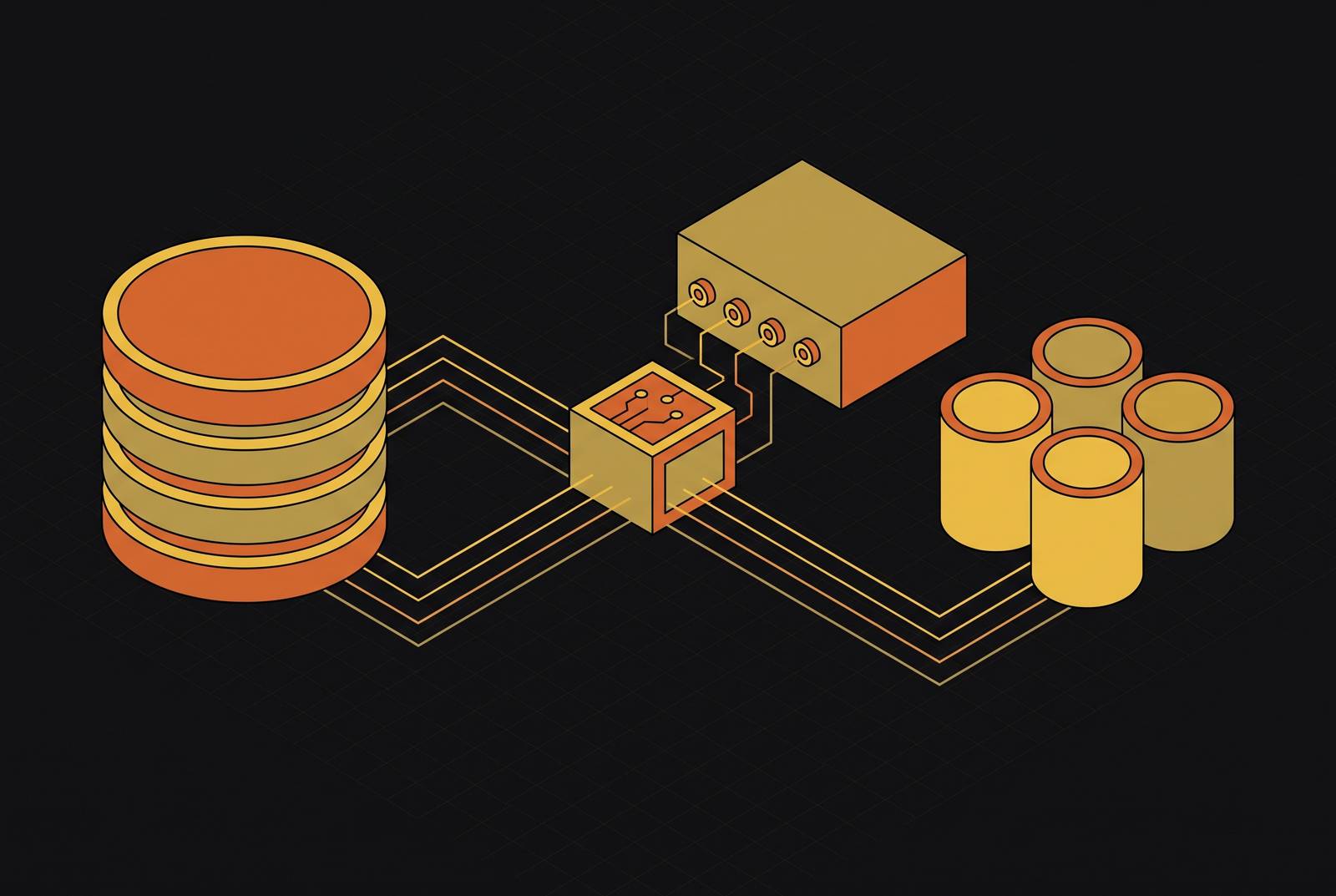 Cover illustration for “EFS vs. EBS vs. S3 Performance Benchmarks for Agent Workloads”