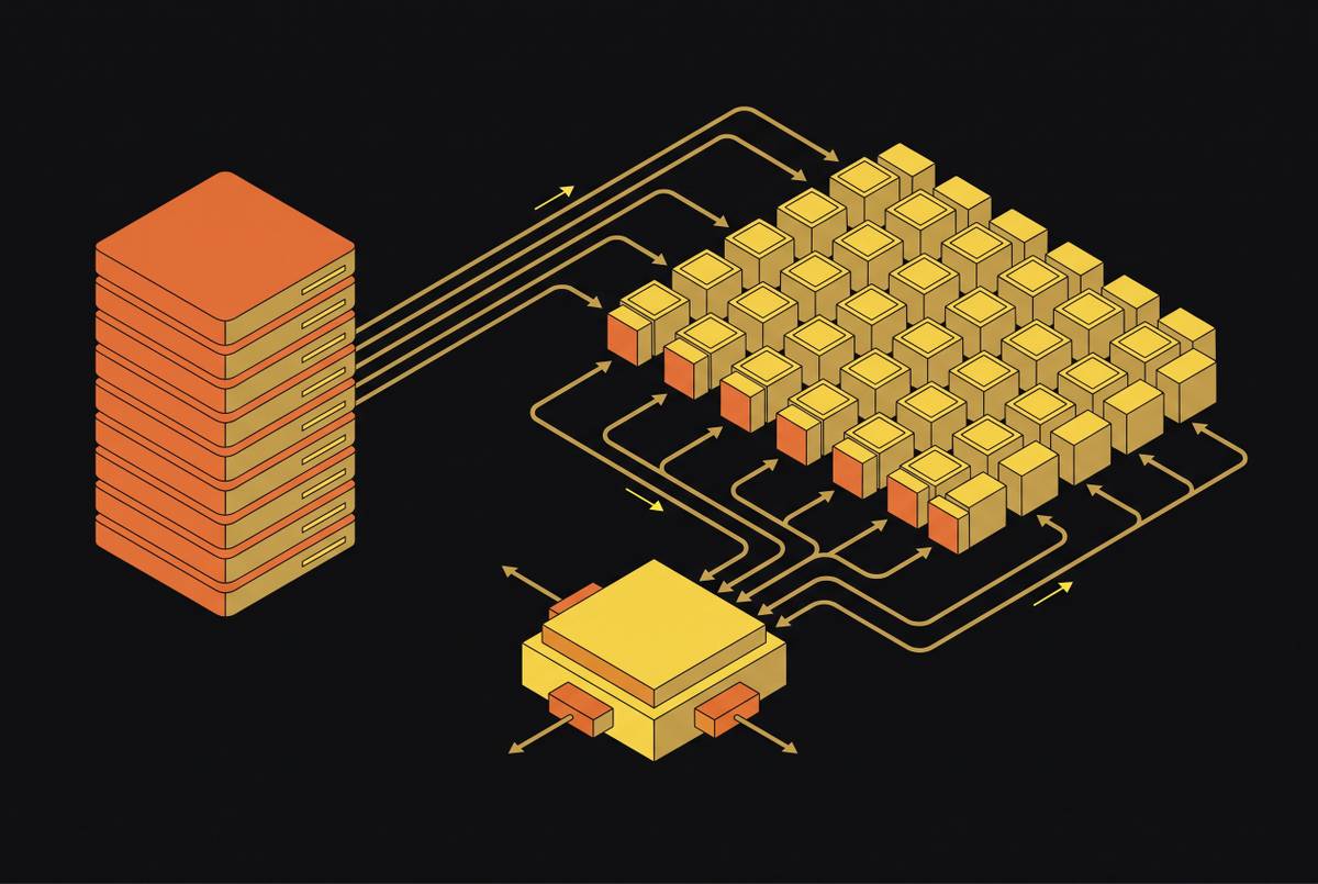 Cover illustration for “Mmap on Cloud-Backed Filesystems for Agent Inference Workloads”