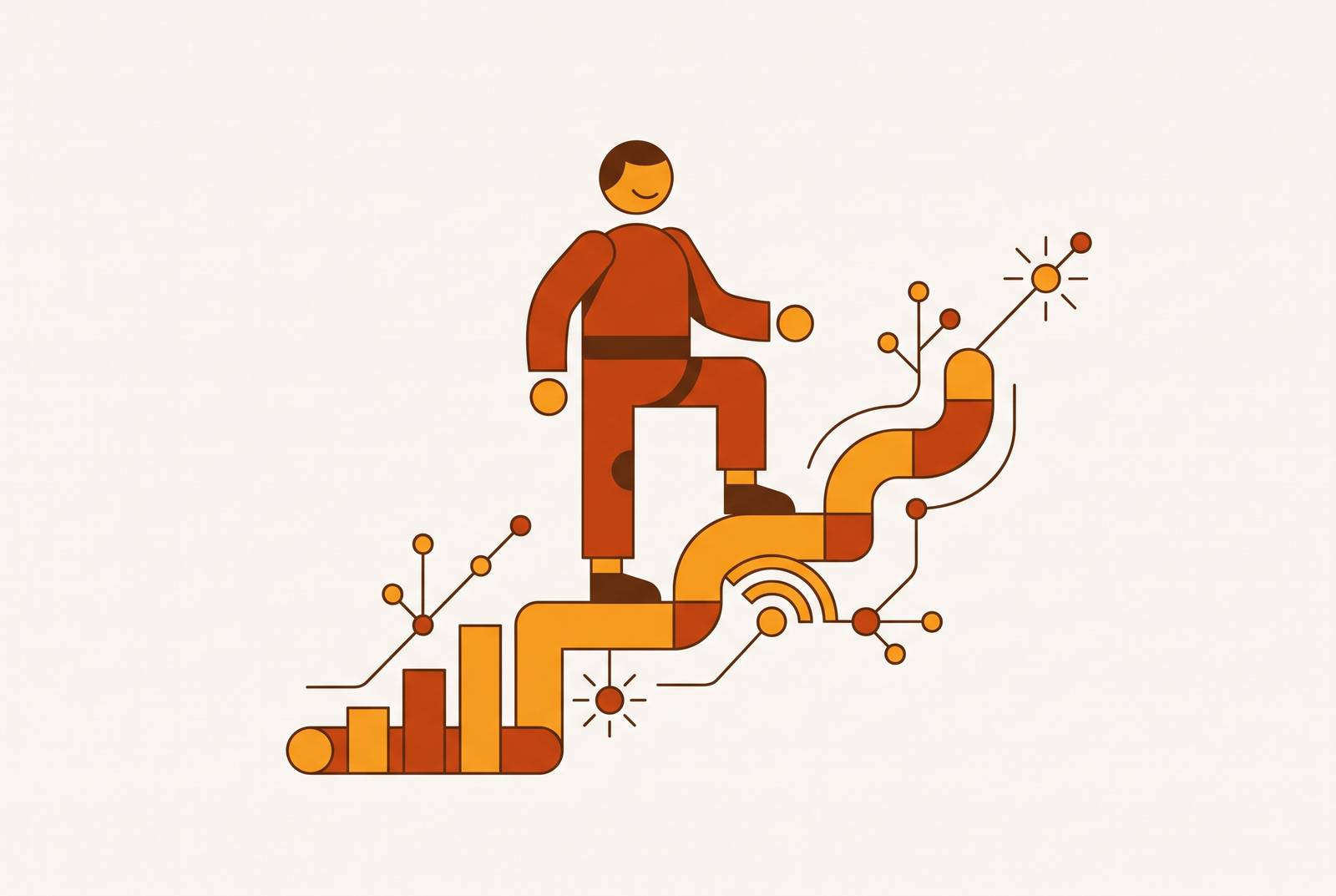 Cover illustration for “Data Fluency Onboarding for New Hires in Non-Technical Roles”