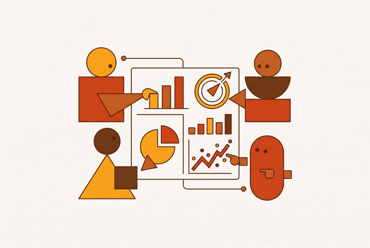 Cover illustration for “Self-Serve BI Platforms for Non-Technical Cross-Functional Teams”