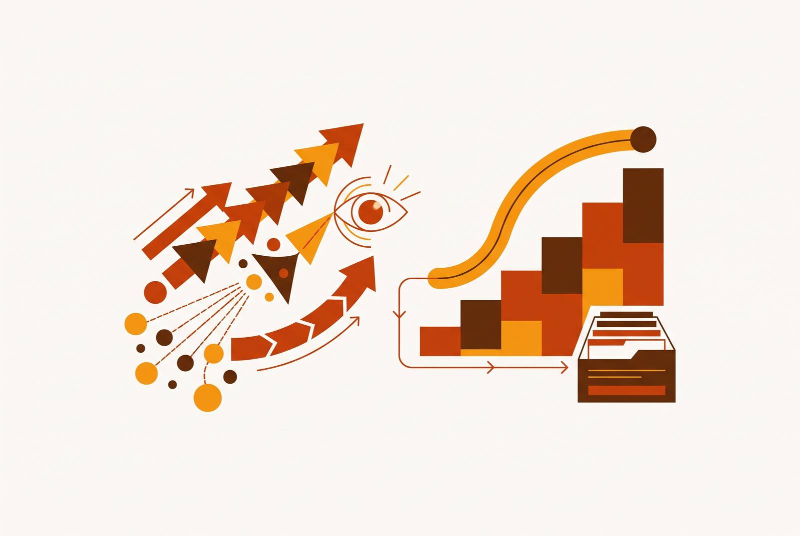 Cover illustration for “Leading vs Lagging Indicators for Customer Success and Retention Teams”