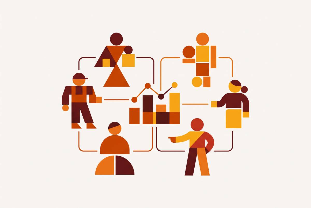 Cover illustration for “Cross-Functional Data Literacy Programs That Have Worked”