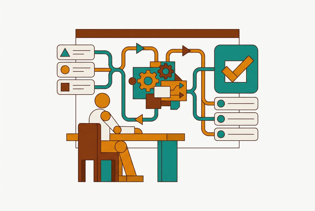 Cover illustration for “Designing Internal Tools for Support Team Workflows”