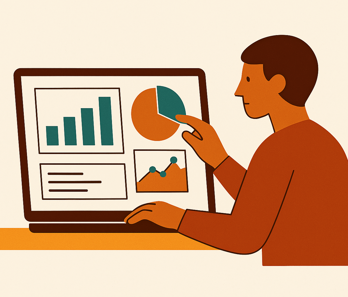 Cover illustration for “Building Self-Serve Dashboards for Product, Sales, and Marketing Teams Without a Dedicated BI Tool”