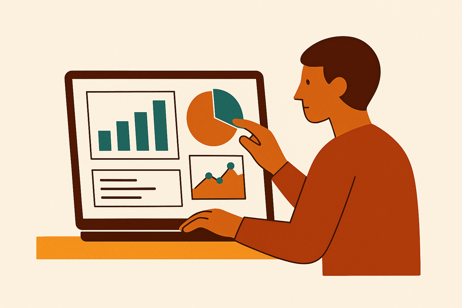 Cover illustration for “Building Self-Serve Dashboards for Product, Sales, and Marketing Teams Without a Dedicated BI Tool”