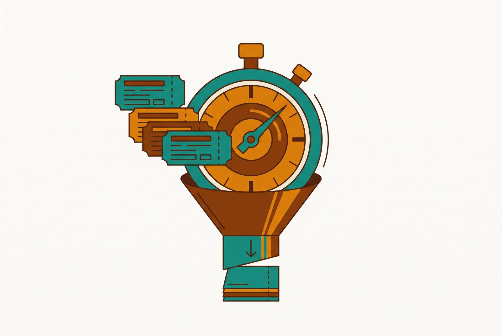 Cover illustration for “Measuring and Reducing Time Spent on Ad-Hoc Data Requests”