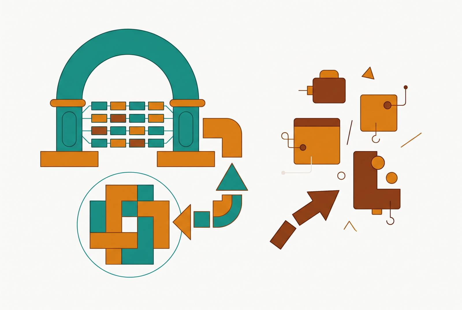 Cover illustration for “Internal Developer Portals vs Internal Tools for Data Access”