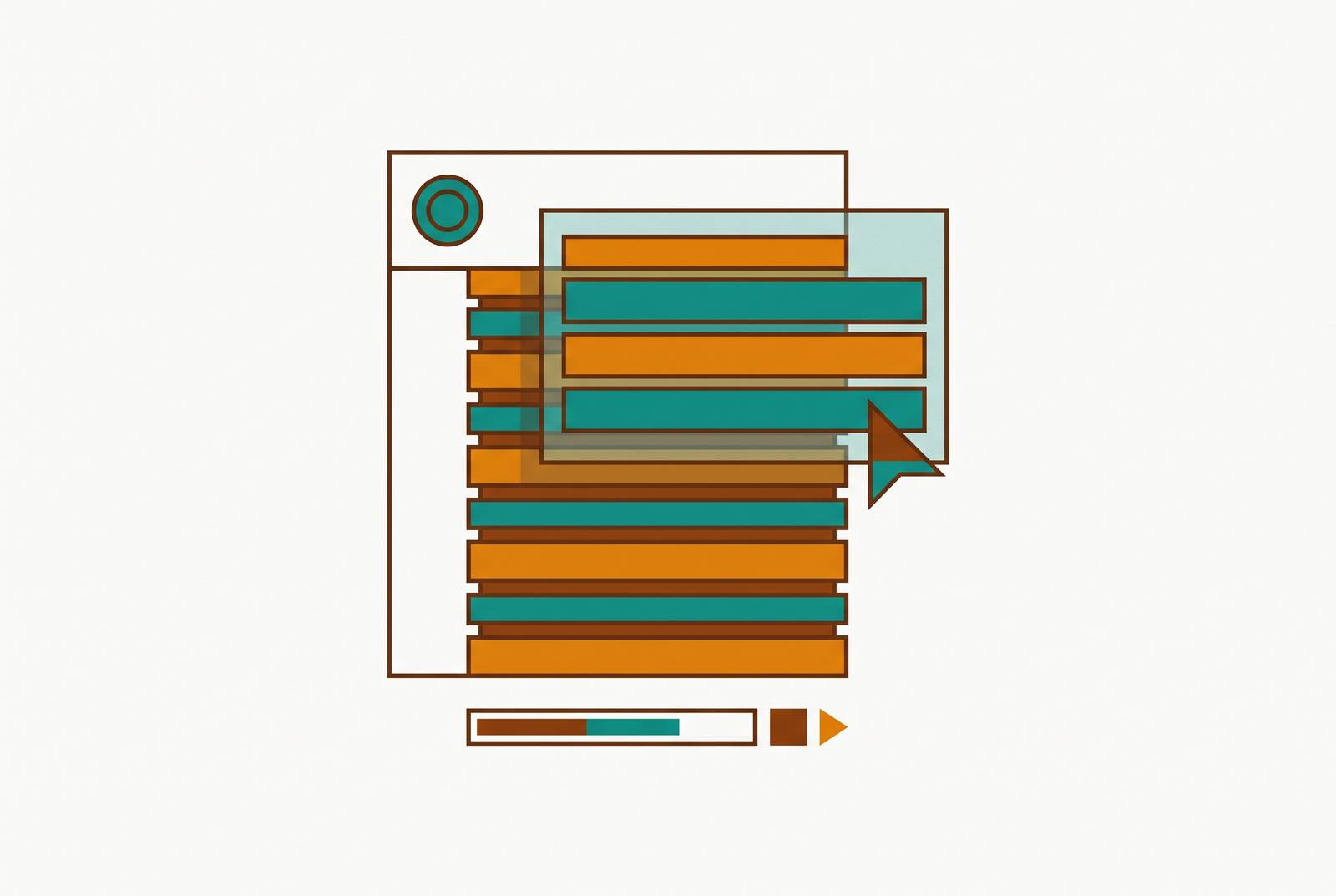 Cover illustration for “Writing Efficient Pagination Queries in Postgres”