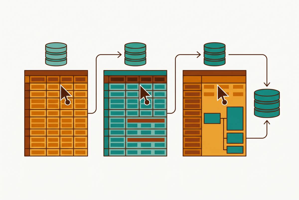 Cover illustration for “Database GUI Tools Compared for Daily Engineering Workflows”